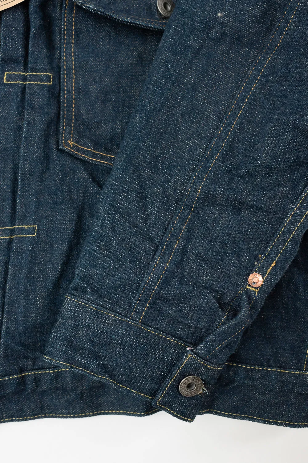 01507L-ISHIKAWADAI - 15oz "Ishikawadai" Selvedge Denim Jacket - Type I