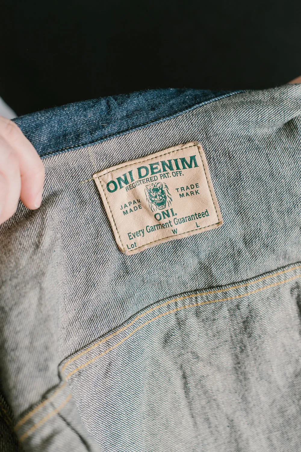 01507L-ISHIKAWADAI - 15oz "Ishikawadai" Selvedge Denim Jacket - Type I