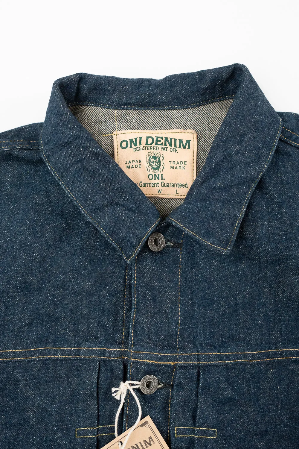 01507L-ISHIKAWADAI - 15oz "Ishikawadai" Selvedge Denim Jacket - Type I