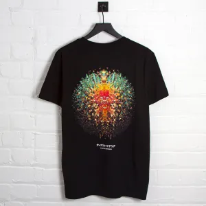 021 Disco Psychedelia Back Print - Tshirt - Black