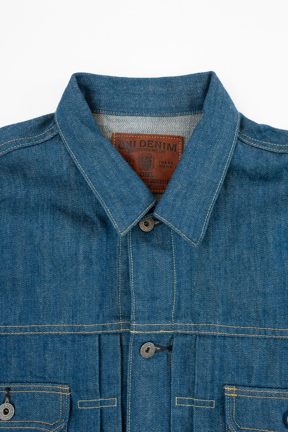 02516P-OFBD - 13.7oz "Old Faded Blue" Selvedge Denim - Type II Jacket