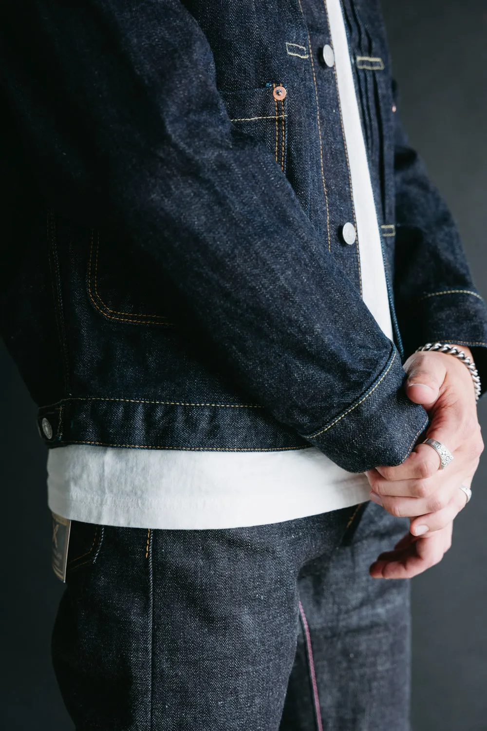 03-181 - Classic Denim Jacket - Indigo O/W