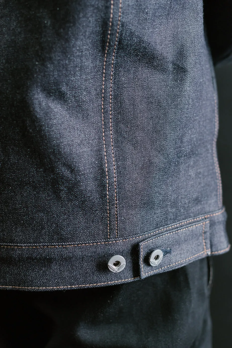 15oz Lined Selvedge Denim Supply Jacket - Indigo