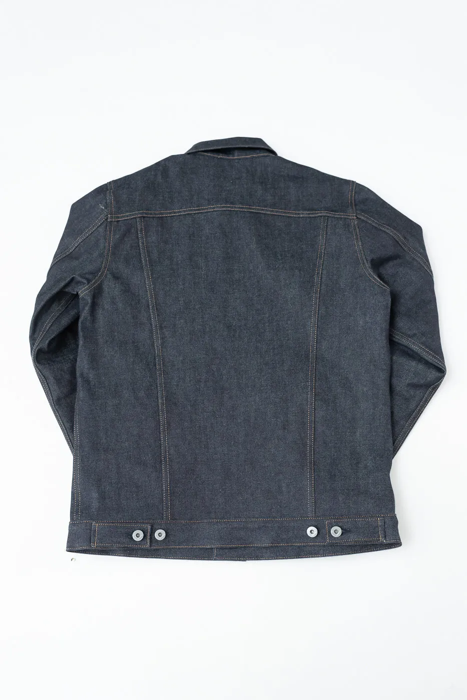 15oz Lined Selvedge Denim Supply Jacket - Indigo