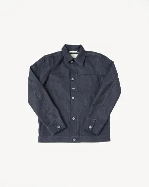 15oz Lined Selvedge Denim Supply Jacket - Indigo