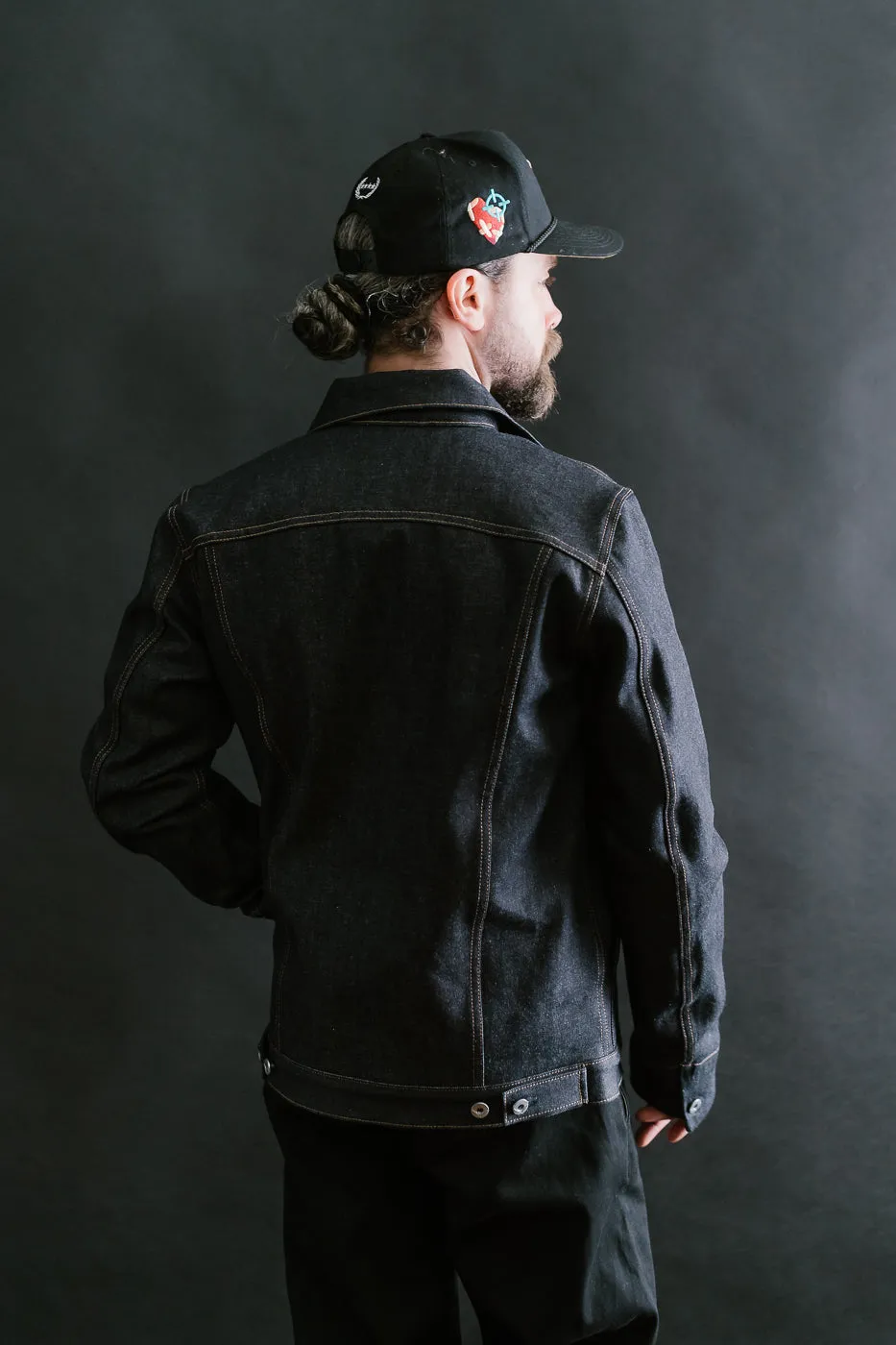 15oz Lined Selvedge Denim Supply Jacket - Indigo