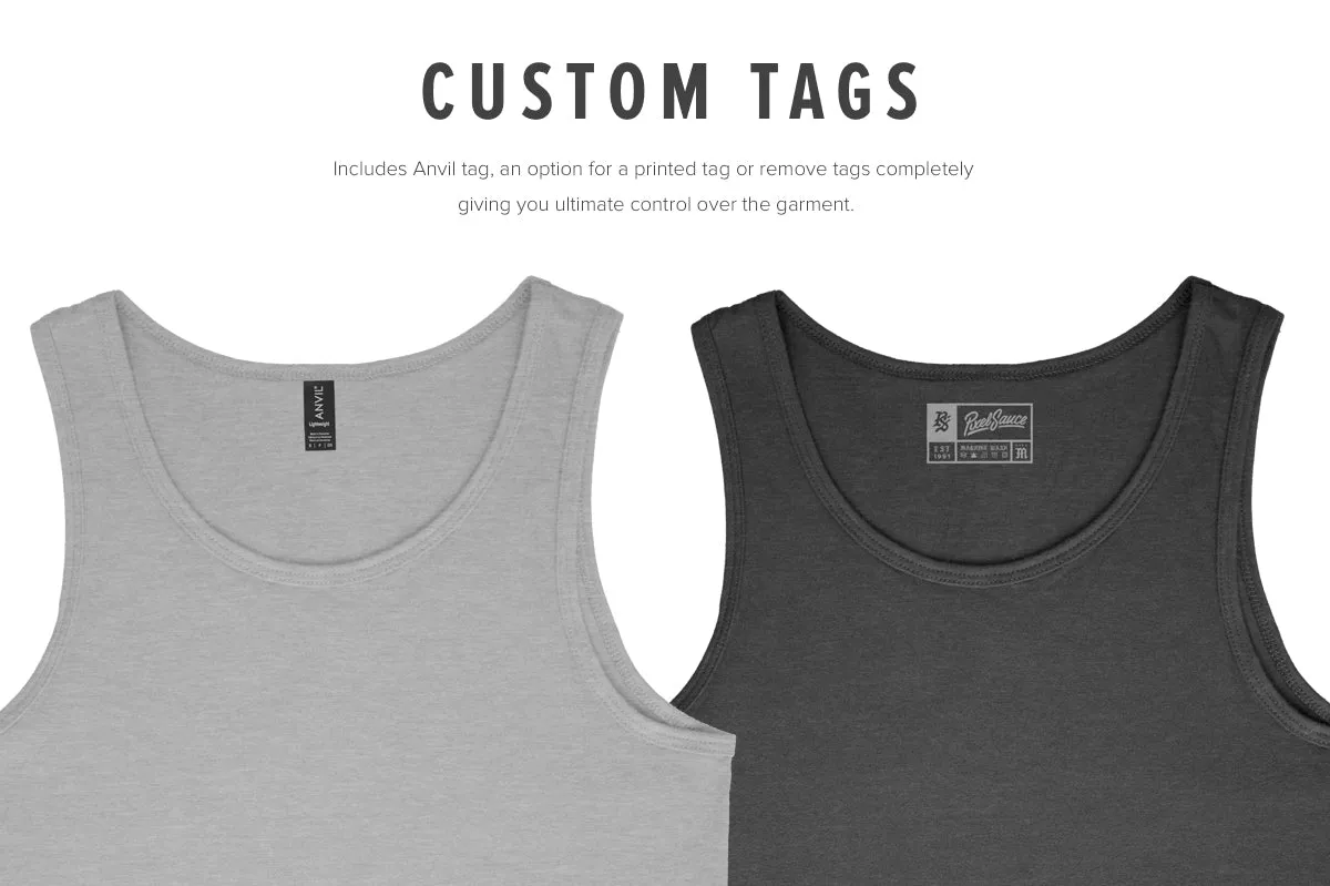 Anvil Knitwear 986 Lightweight Fashion Tank Mockups