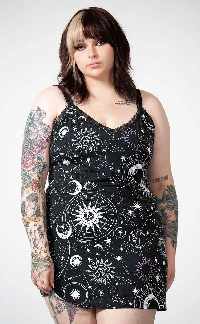 Astral Lace Cami Dress [Plus-Size]