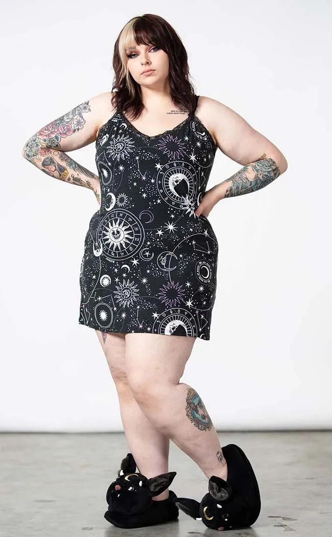 Astral Lace Cami Dress [Plus-Size]