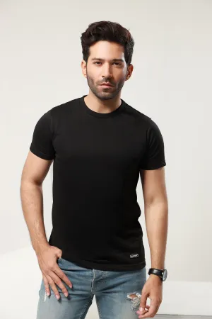 Basic Black T-Shirt - P21 - MT0066R