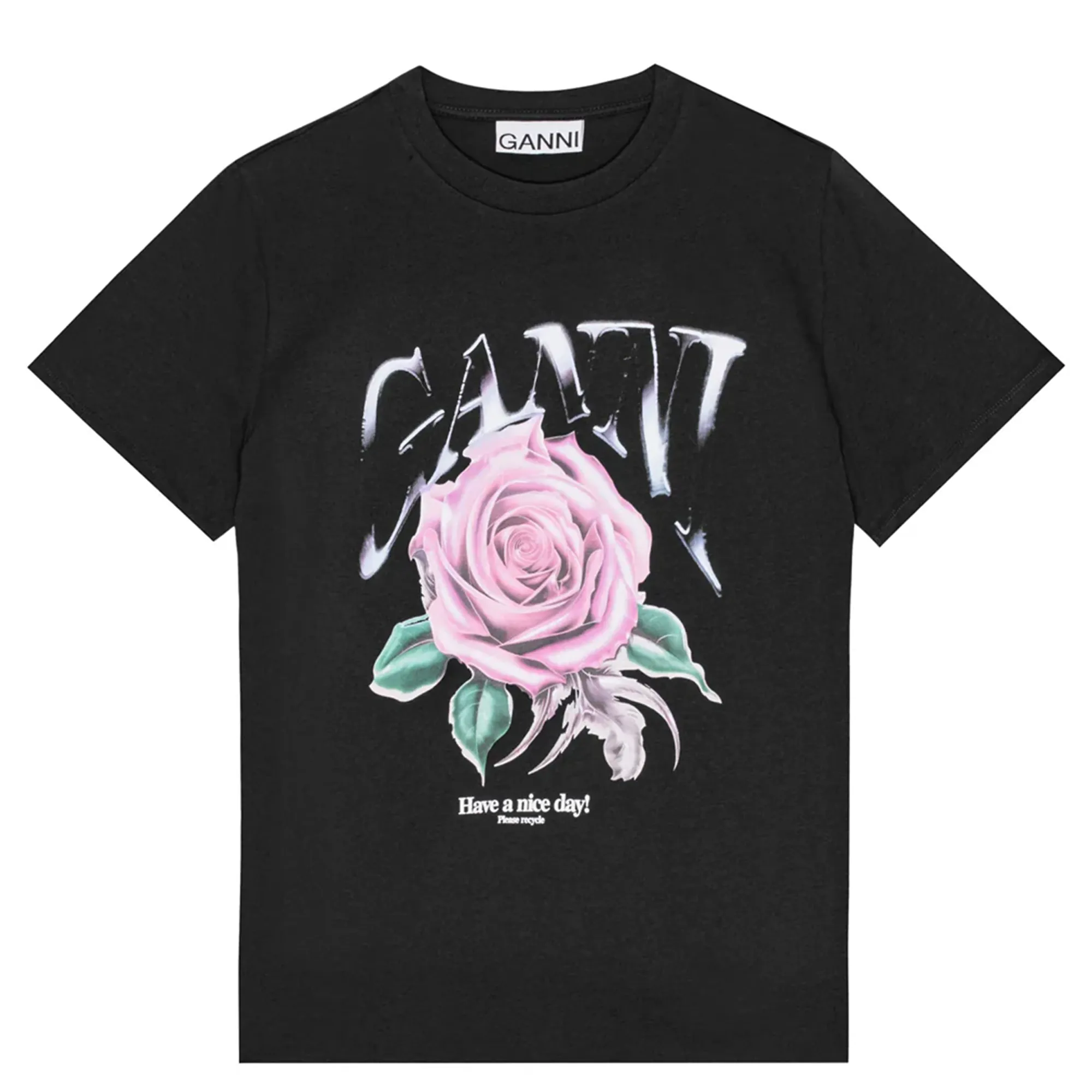 Basic Jersey Rose Relaxed T-Shirt