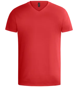 Basic men's v-neck t-shirt