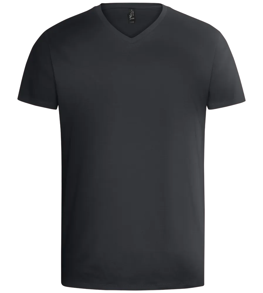 Basic men's v-neck t-shirt