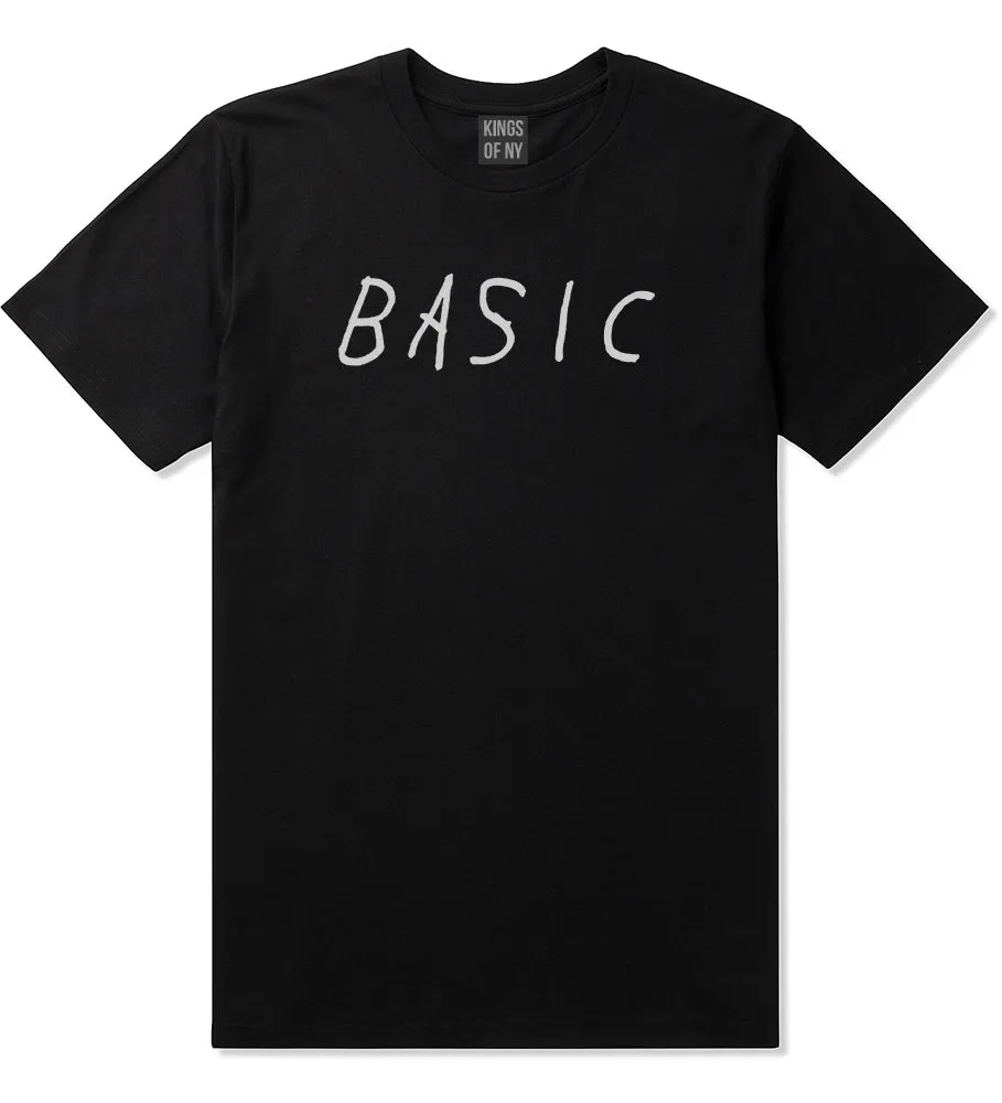 Basic Plain Mens T-Shirt