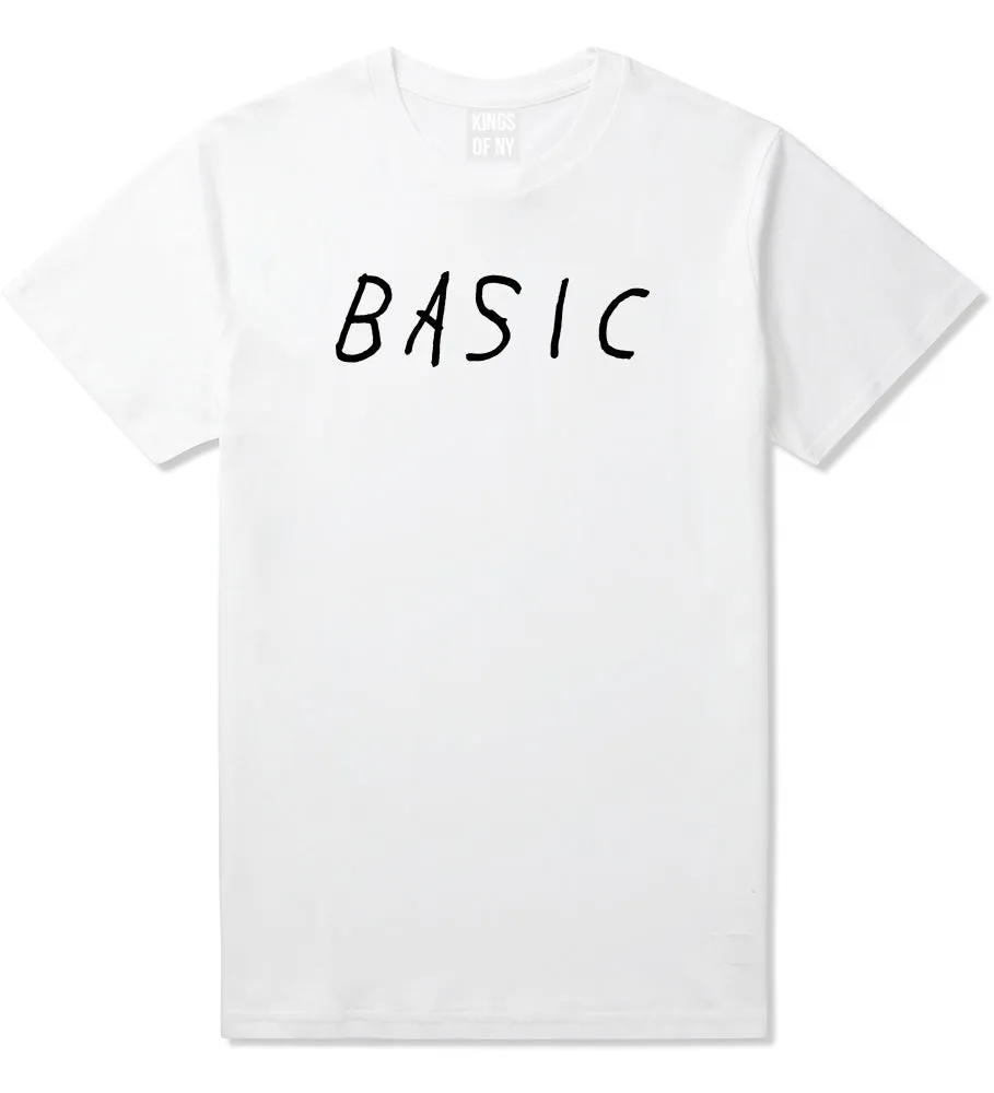 Basic Plain Mens T-Shirt