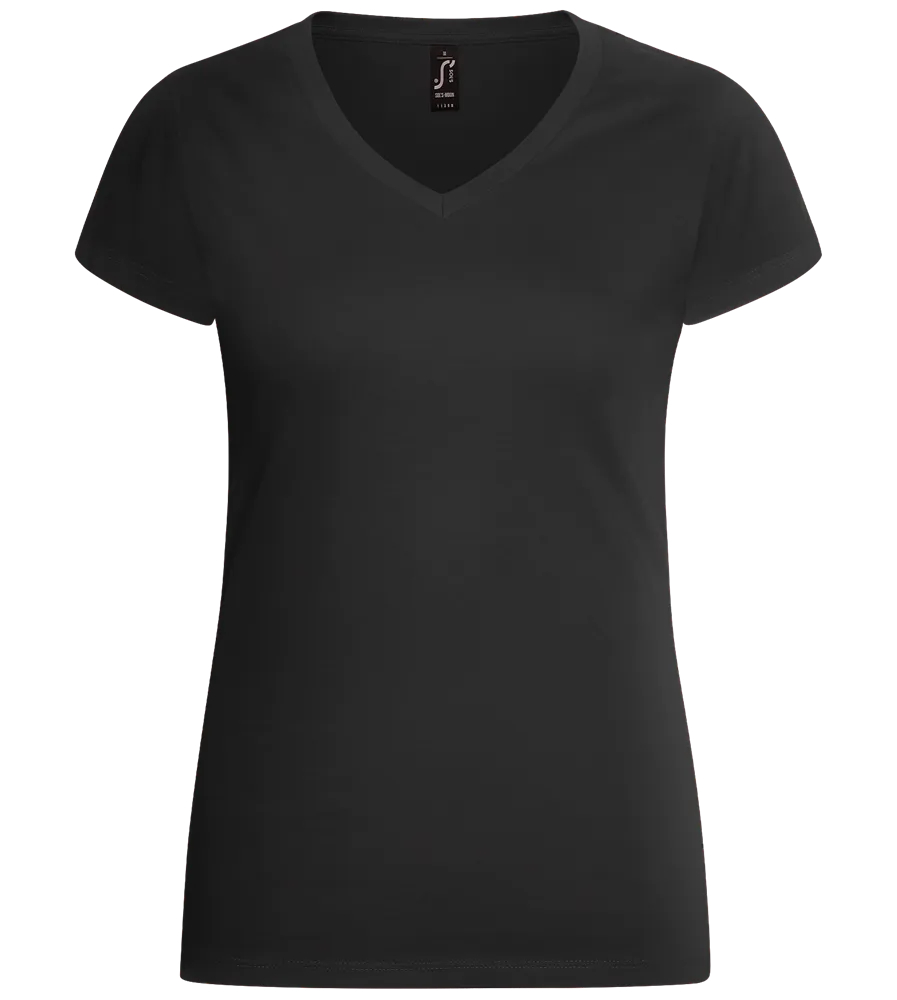 Basic women's v-neck t-shirt