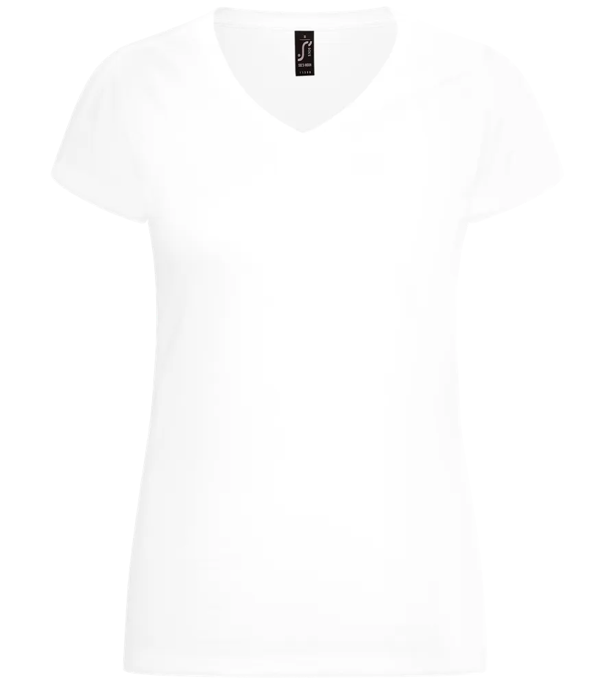 Basic women's v-neck t-shirt