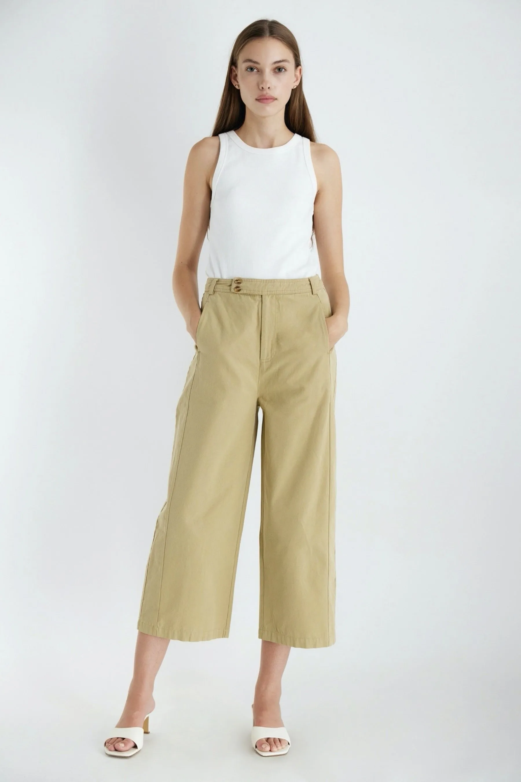 Beige Pacy Pants