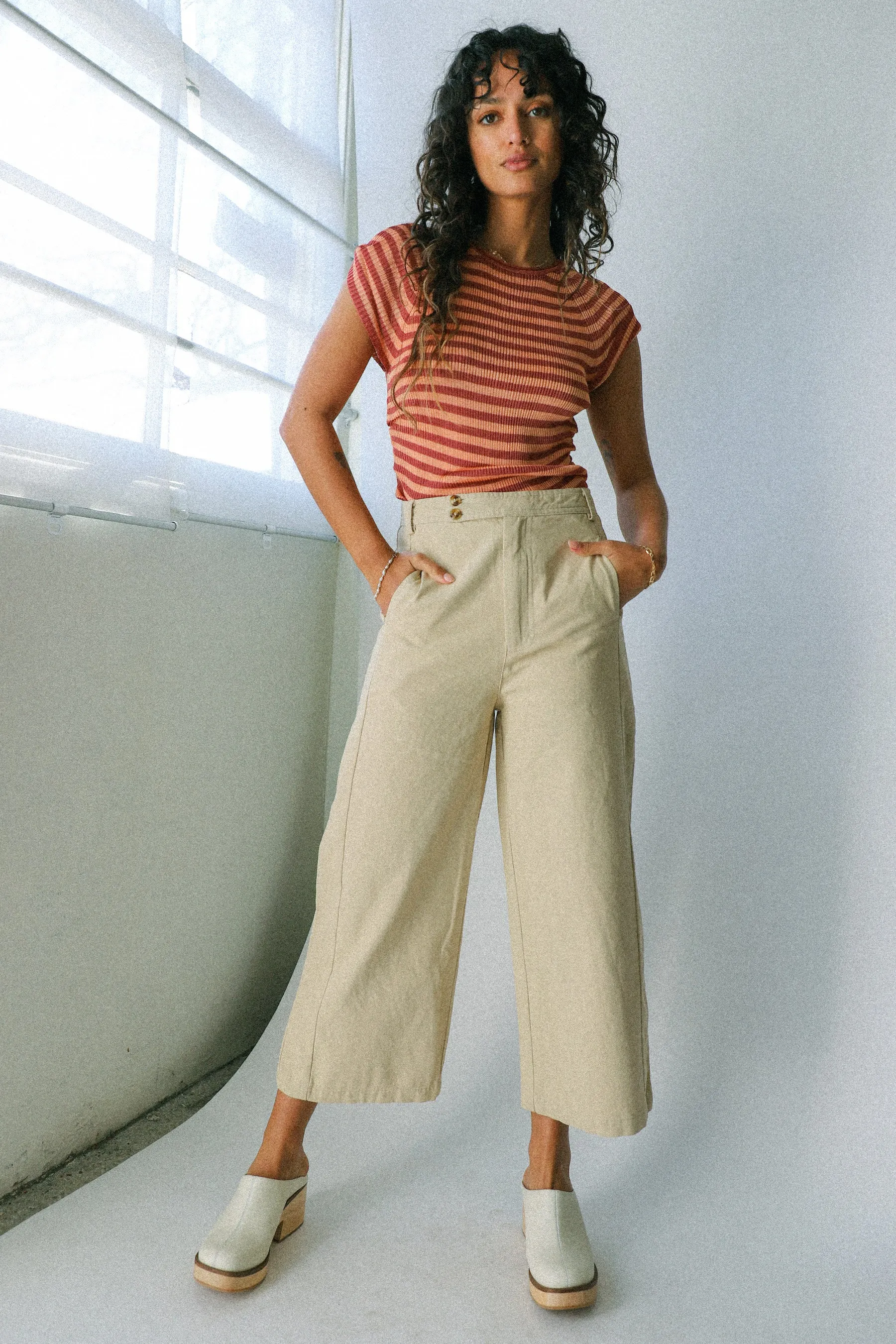 Beige Pacy Pants