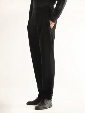 BLACK HIGH WAISTED PANTS