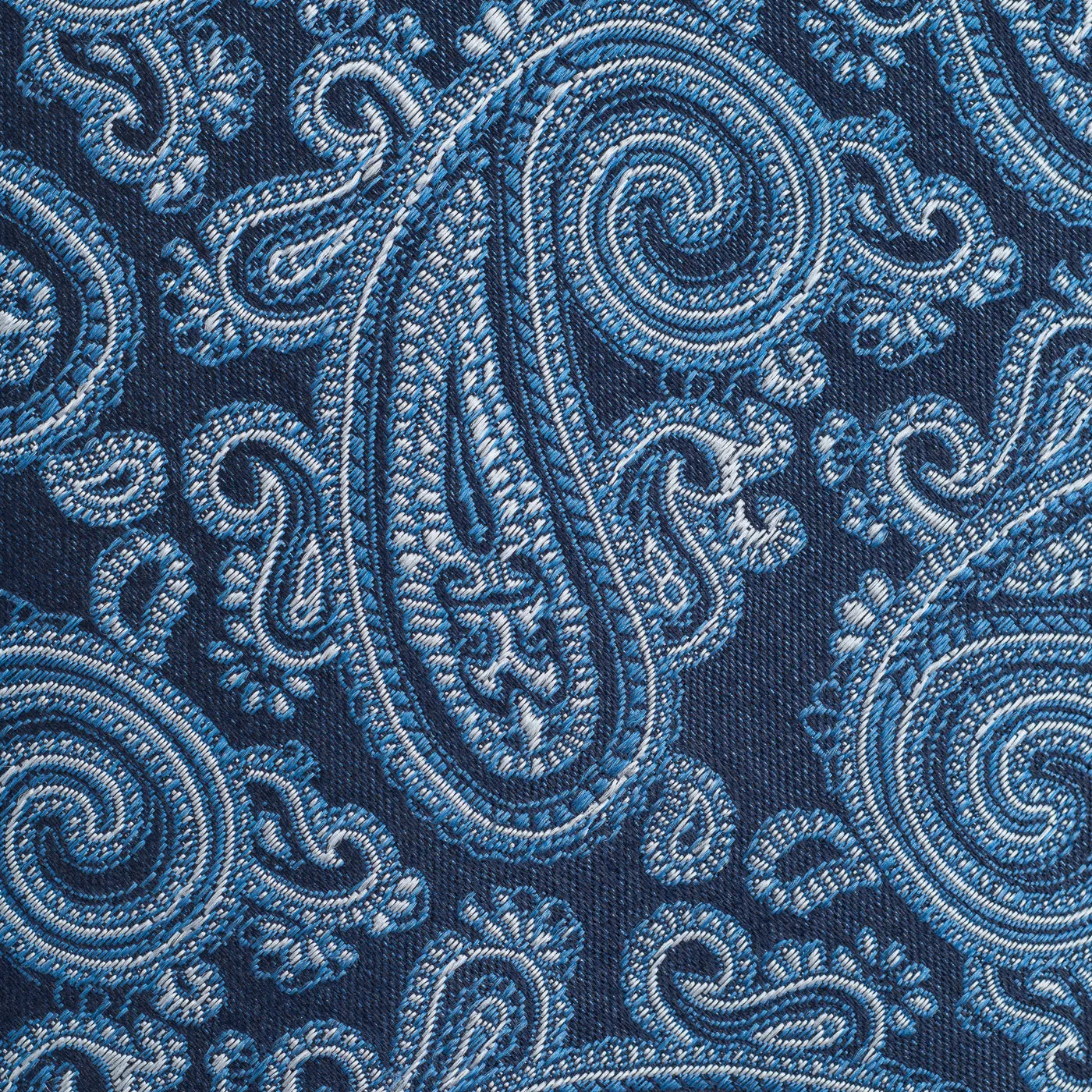 Blue Paisley Luxury Silk Tie