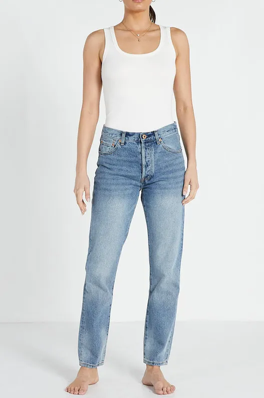 Bohemian Traders Slim Mum Jean