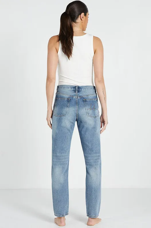 Bohemian Traders Slim Mum Jean