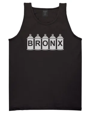 Bronx Graffiti Art Spray Can NY Mens Tank Top T-Shirt