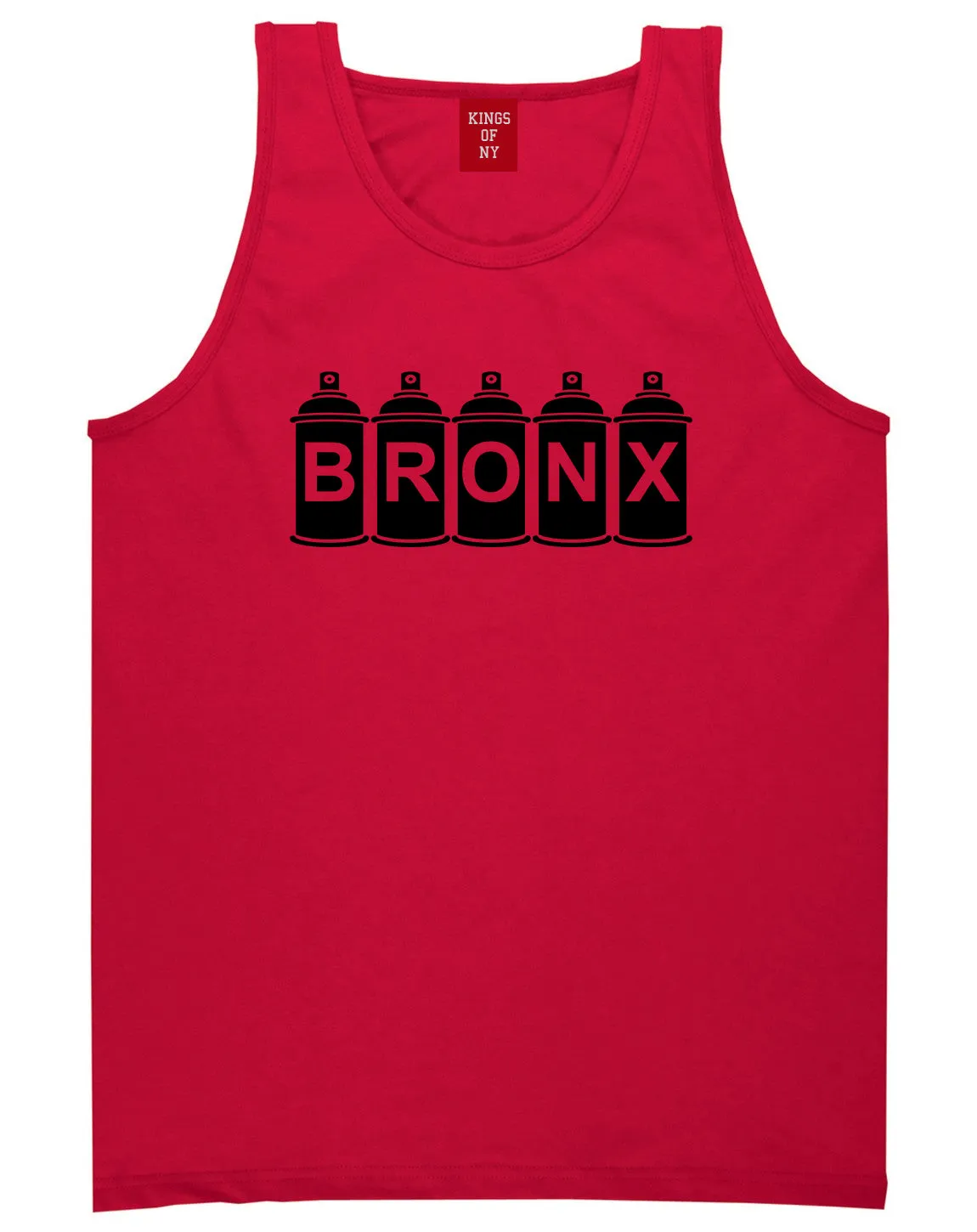 Bronx Graffiti Art Spray Can NY Mens Tank Top T-Shirt