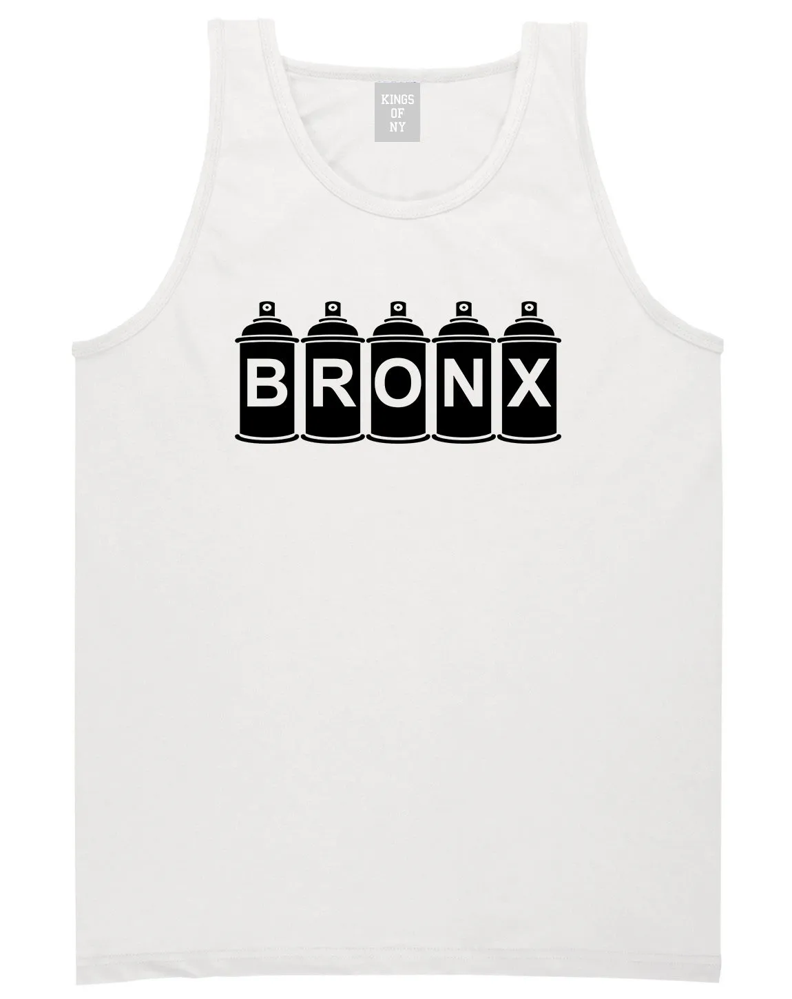 Bronx Graffiti Art Spray Can NY Mens Tank Top T-Shirt