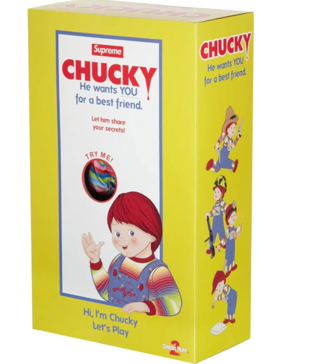 Chucky Doll Art Object Toy by Supreme