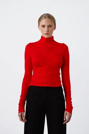 Corma Top Scarlet Red