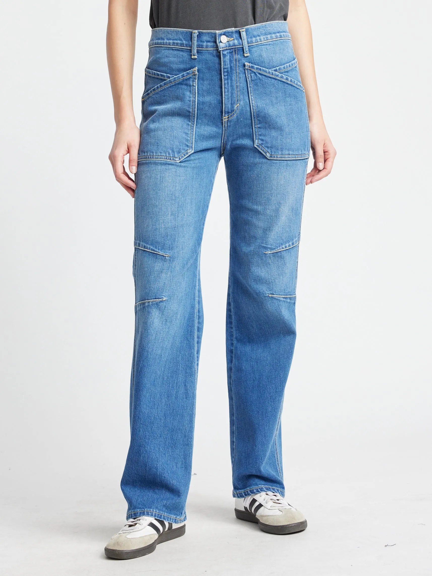 Cyra Denim Pants