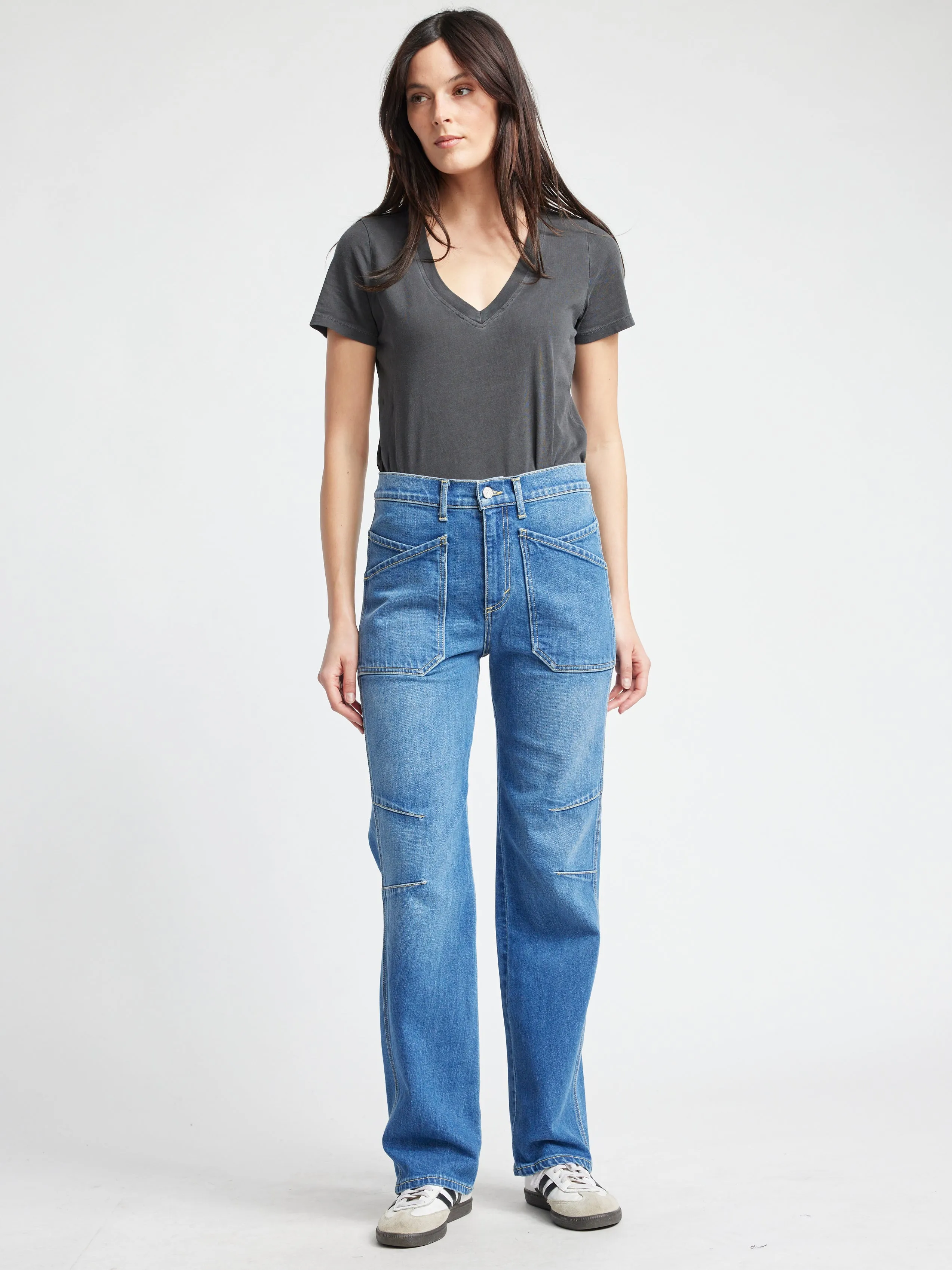 Cyra Denim Pants