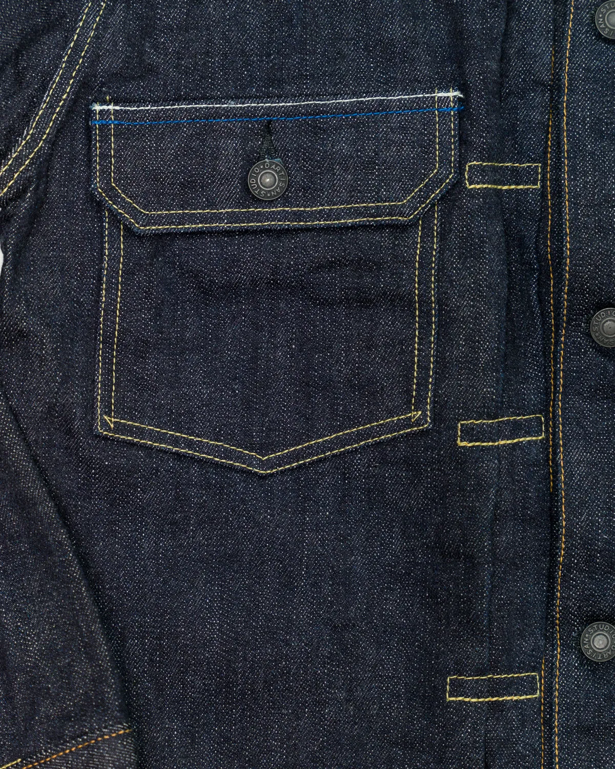 D4531 - 14oz "Mount Fuji" G3 Selvedge Jacket - Indigo O/W