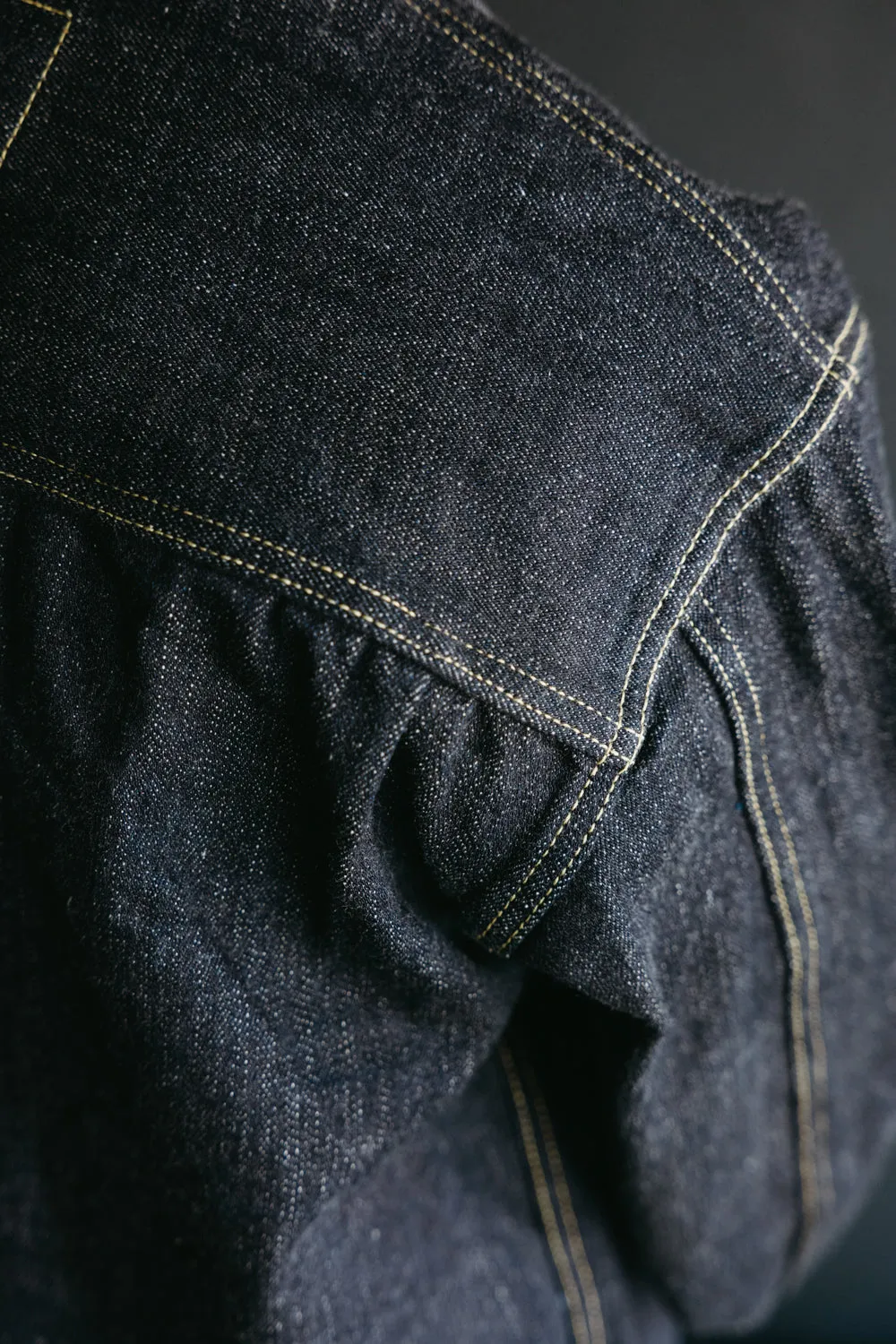 D4531 - 14oz "Mount Fuji" G3 Selvedge Jacket - Indigo O/W