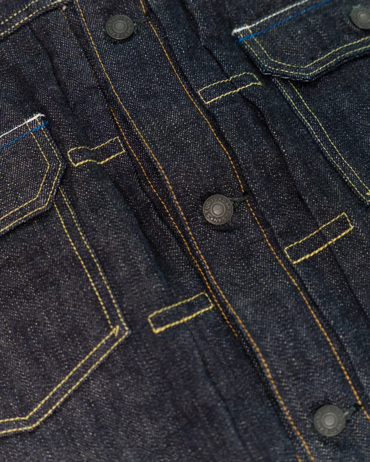 D4531 - 14oz "Mount Fuji" G3 Selvedge Jacket - Indigo O/W