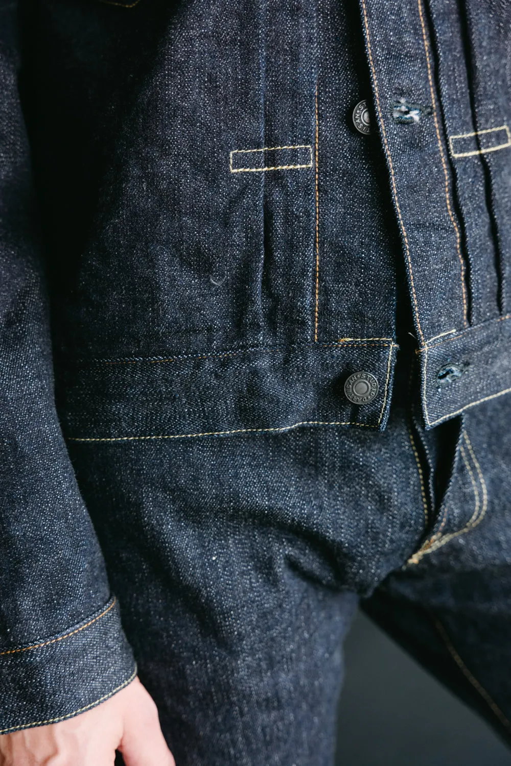 D4531 - 14oz "Mount Fuji" G3 Selvedge Jacket - Indigo O/W