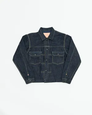 D4531 - 14oz "Mount Fuji" G3 Selvedge Jacket - Indigo O/W