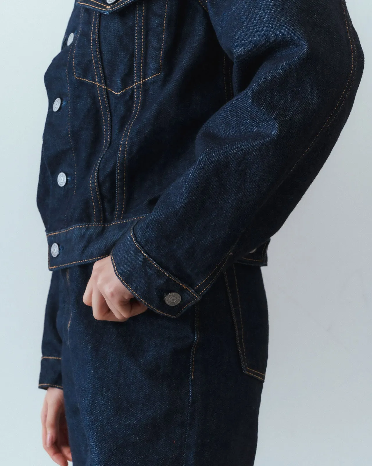 DENIM JACKET(NAVY)