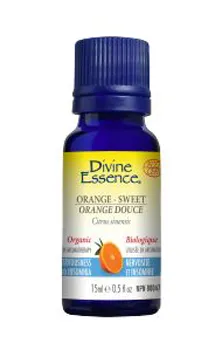 Divine Essence Organic Sweet Orange Oil (15ml)