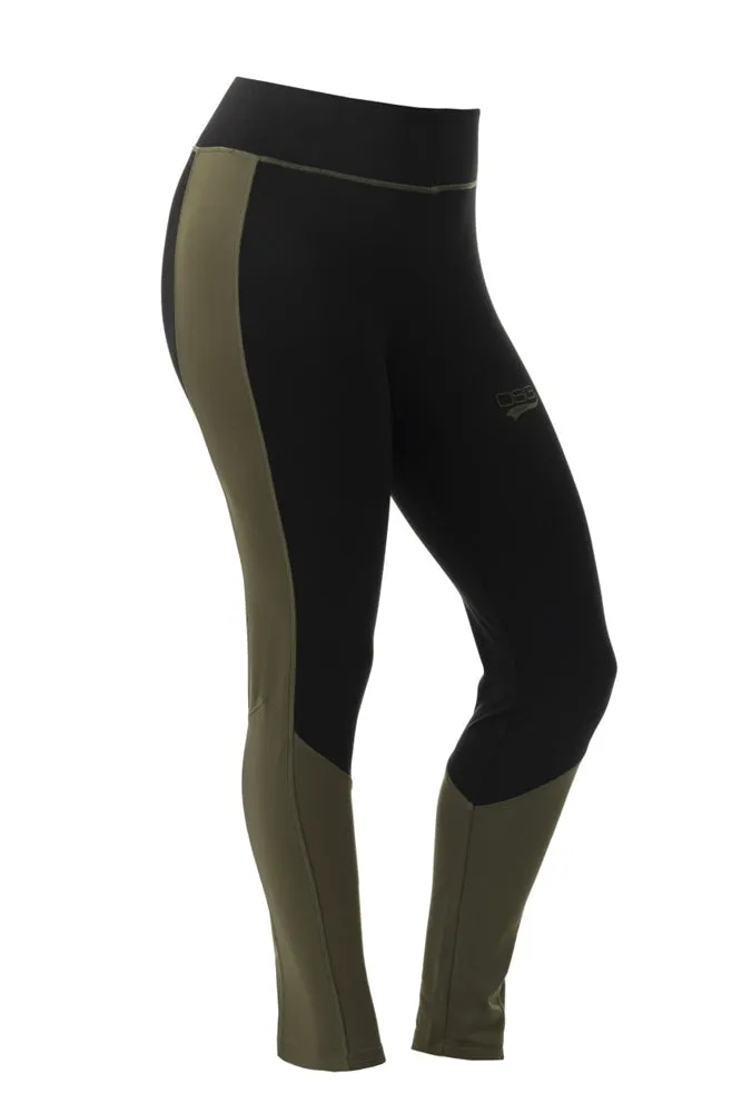 DSG D-Tech Plus Size Base Layer Pant | Black/Olive