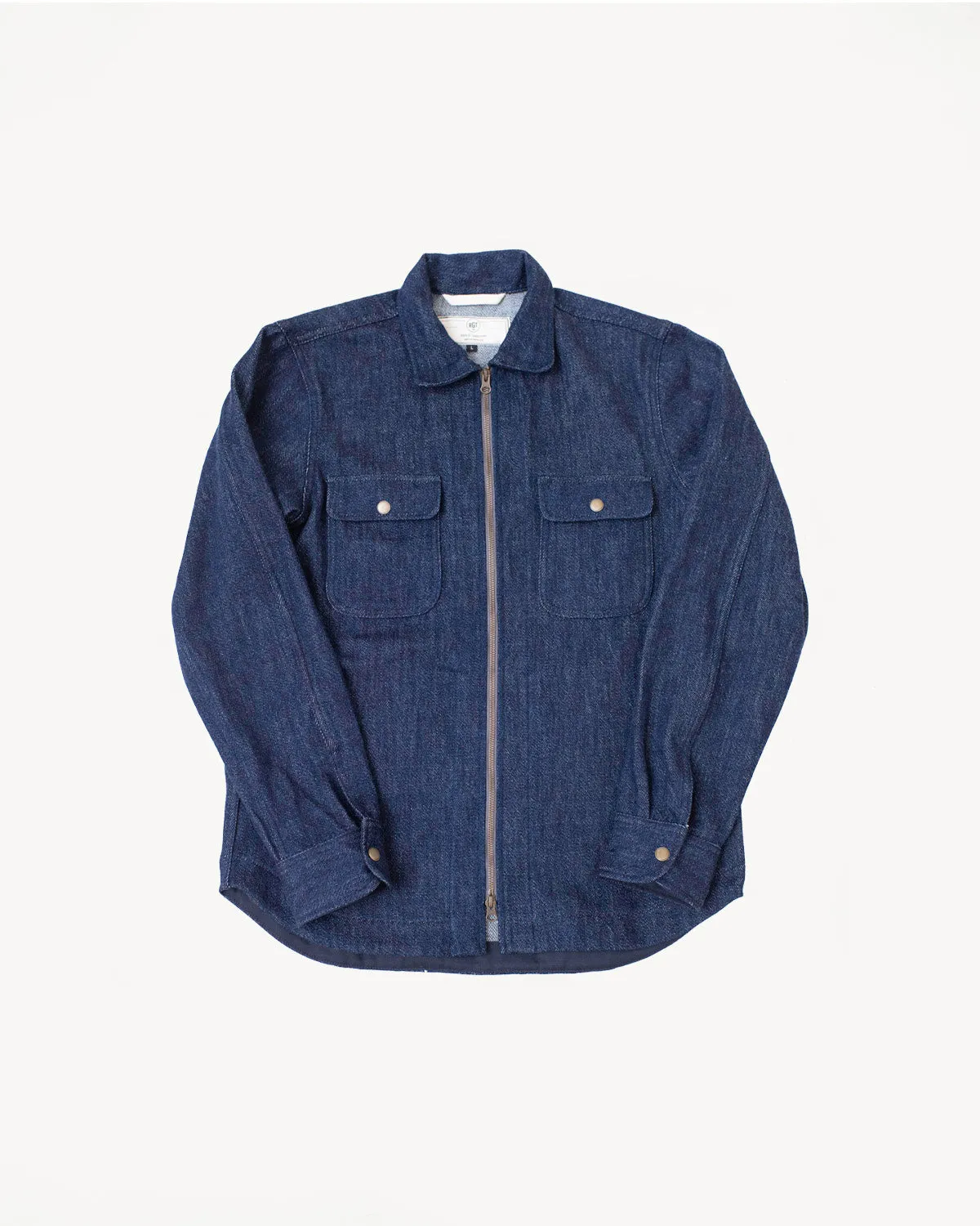 Field Jacket Knit Denim - Indigo