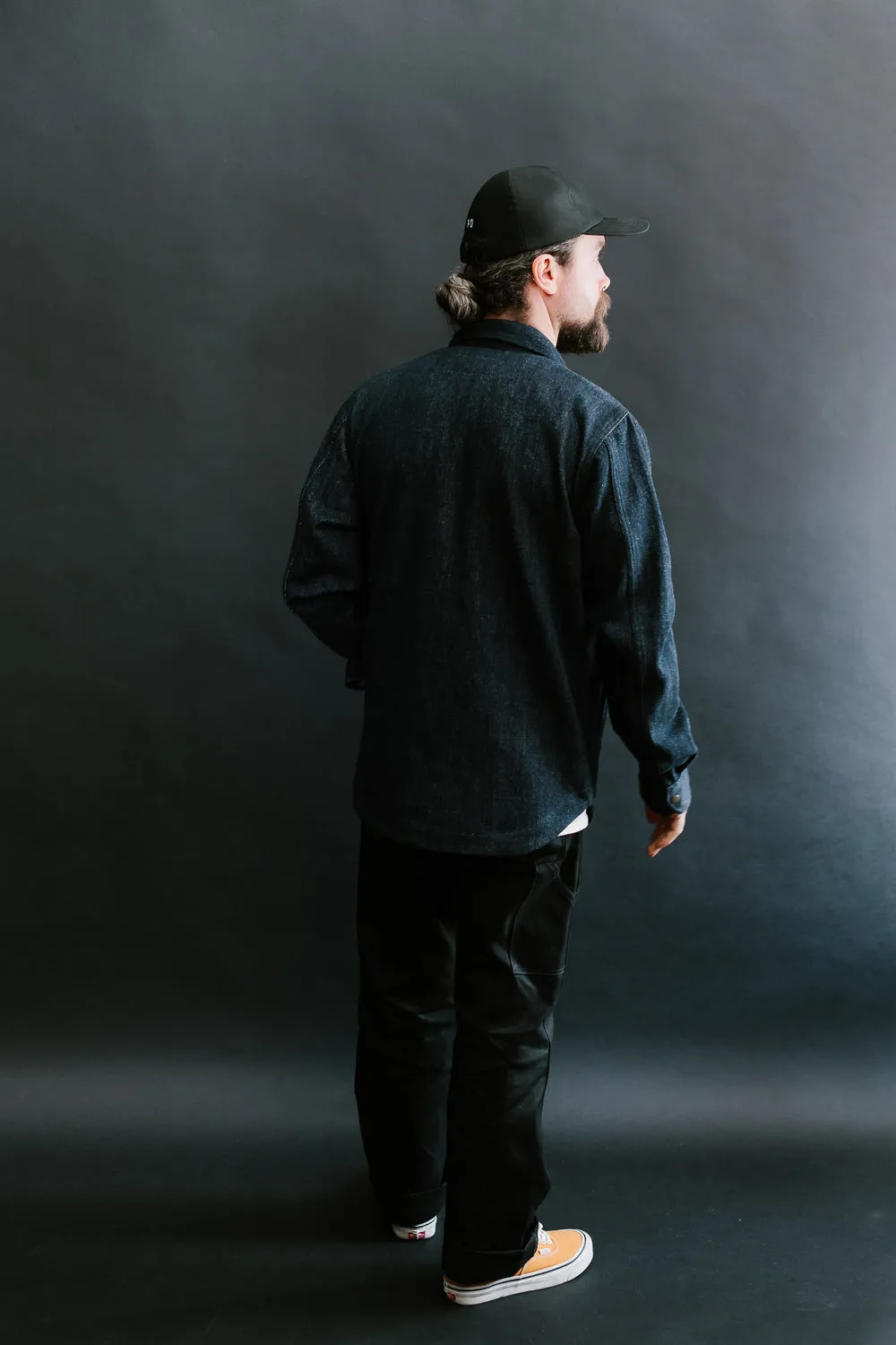 Field Jacket Knit Denim - Indigo