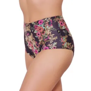 Gunmetal Garden High Waisted Hot Pants