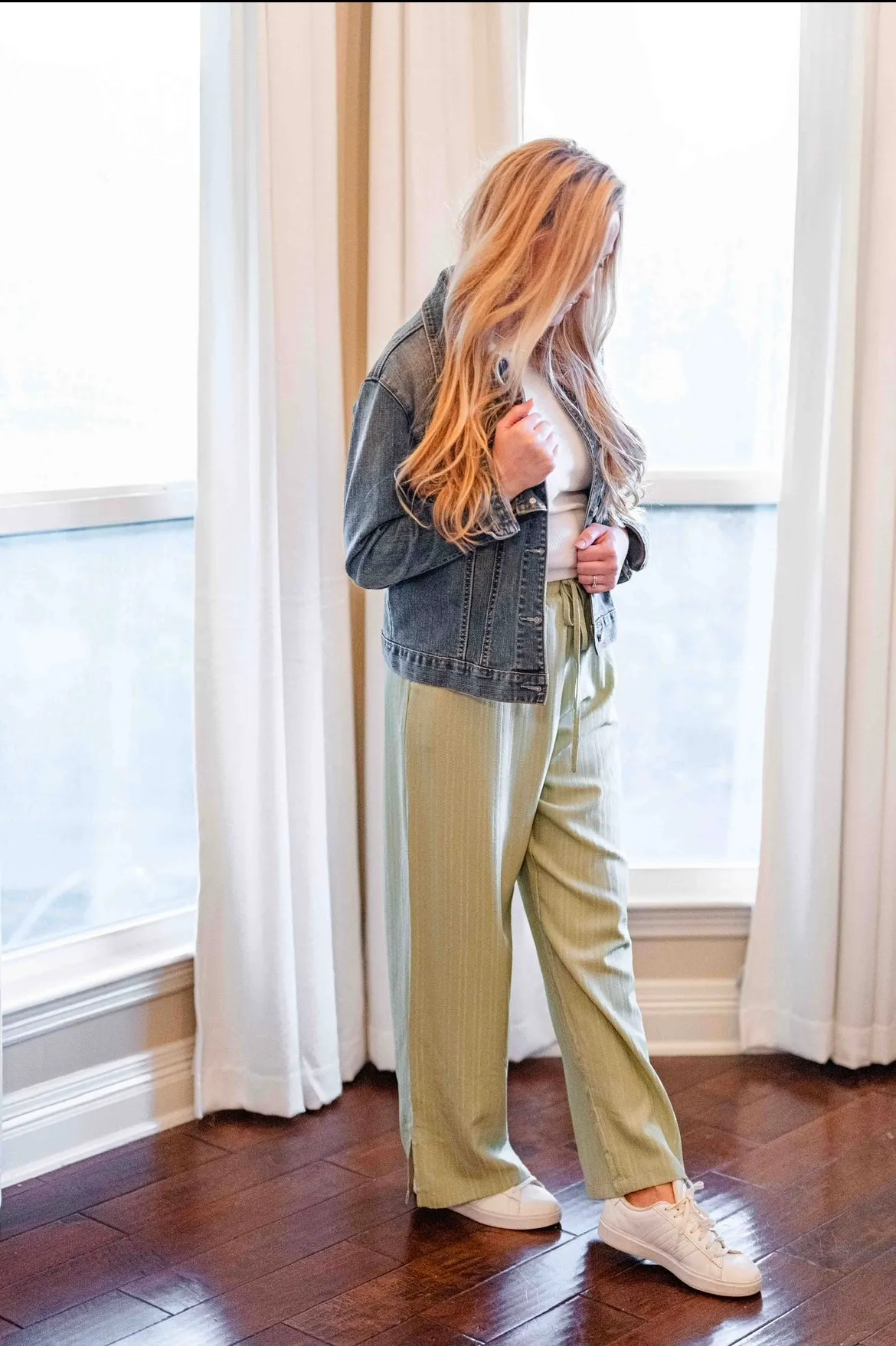 High Waist Wide Leg Pants