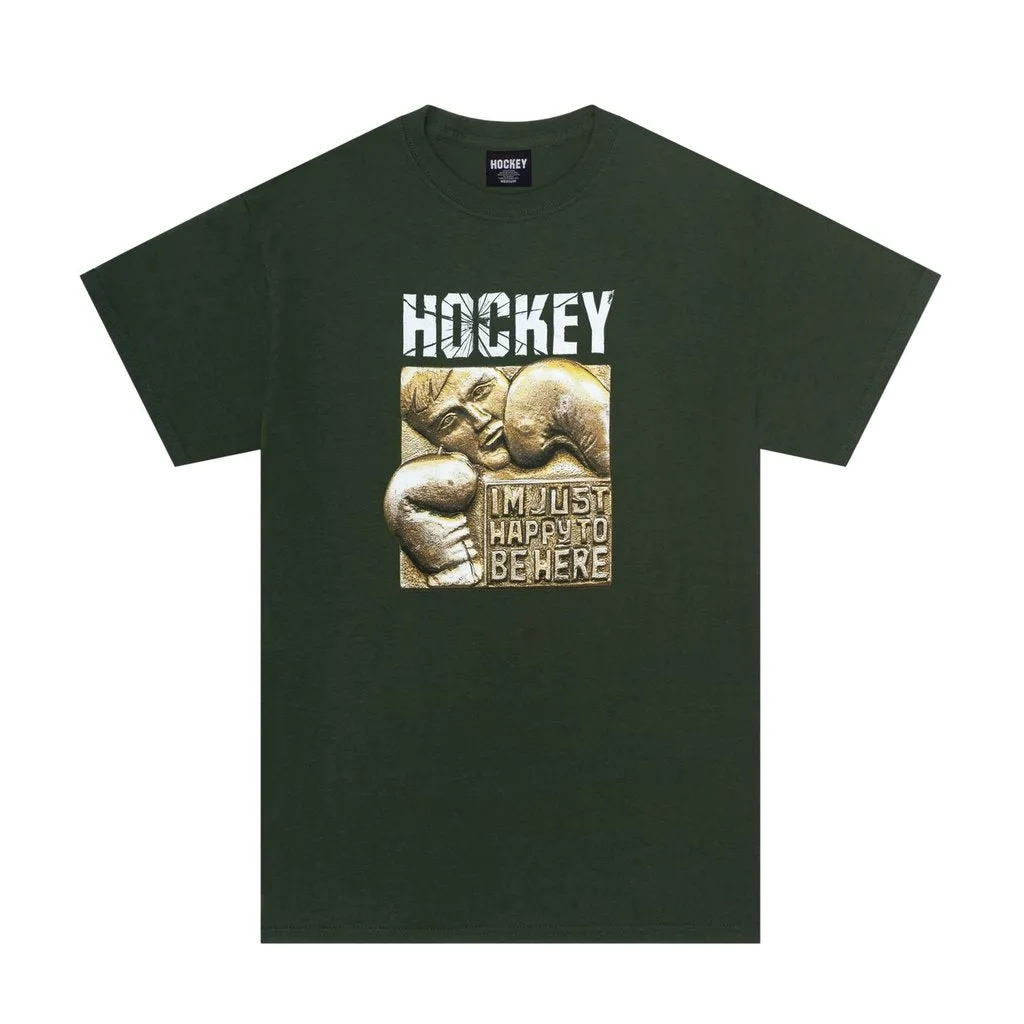 Hockey - Happy To Be Here T-Shirt - Forest Green