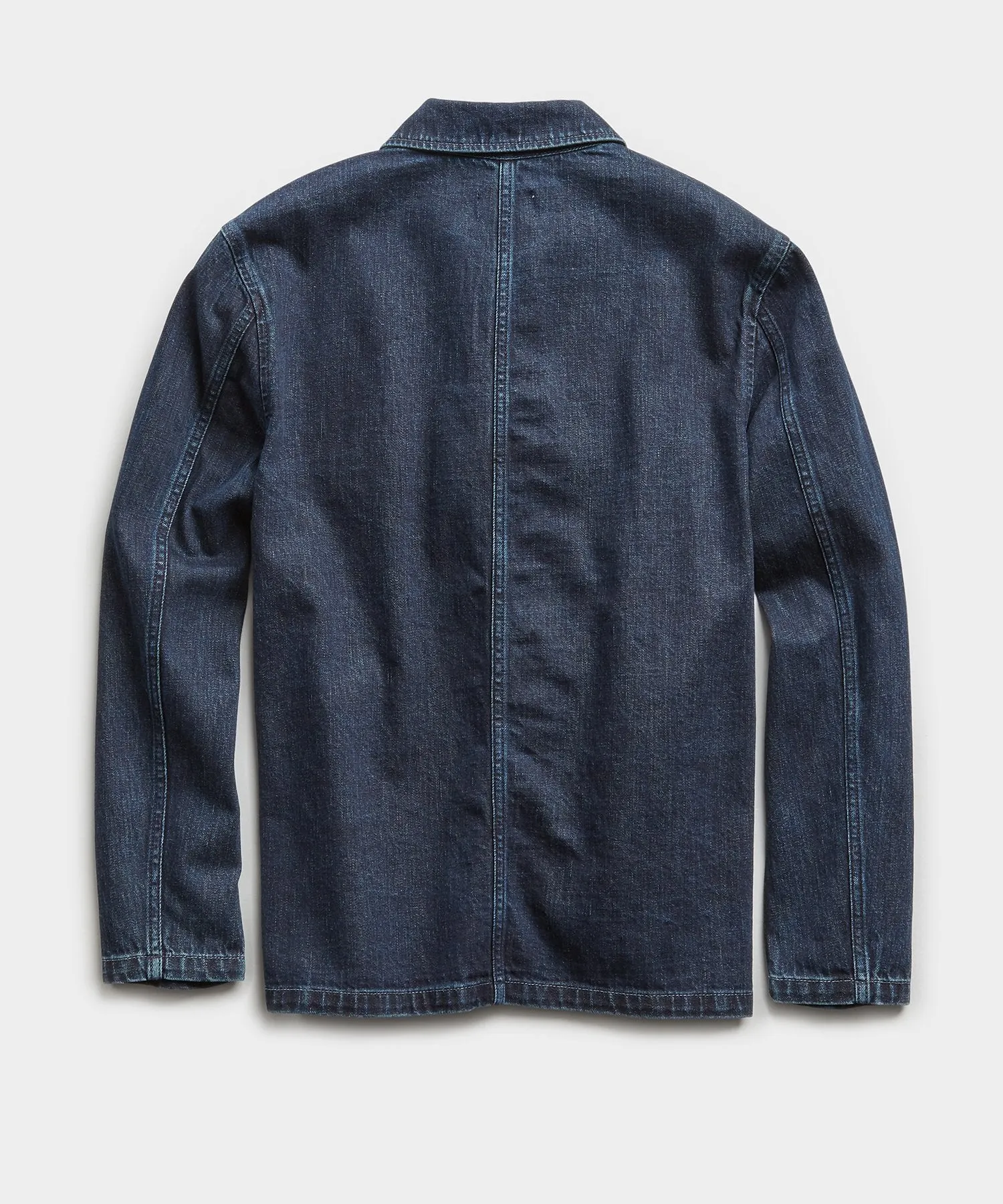 Japanese Indigo Rinse Chore Coat