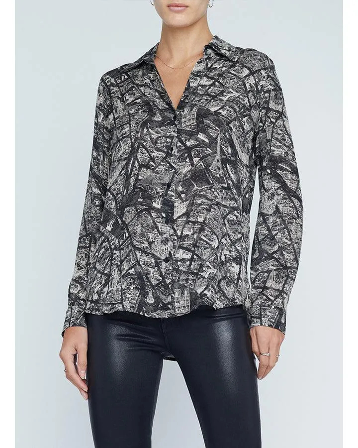 L’Agence Nina Paris Map Blouse