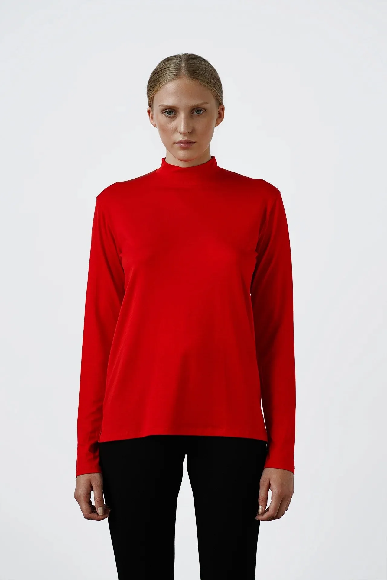 Lewis Turtleneck Scarlet Red